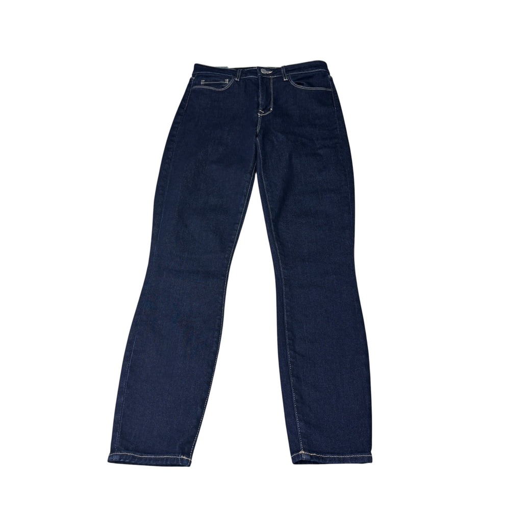 L'AGENCE‎ Margot High Rise Skinny Jeans Indigo Bleu Womens 27X25 Made USA